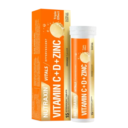 Effervescent Vitamin C-D-Zinc